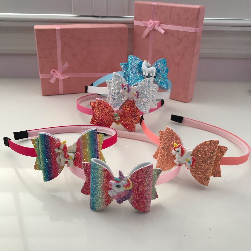 Unicorn 🦄 mermaid 🧜‍♀️ Sparkly headbands